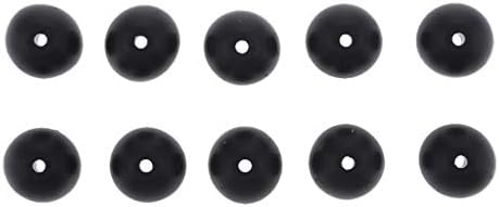 P Prettyia 10 PACK - Medium Replacement Black Foam Ear Tips Sleeves Ft for SHURE In-Ear Headphones SE420 SE425 SE530 SE535 SE846 E3c E3g E4c E4g E5c