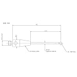 31dP0Bnu XL. SS150 Cmm-Touch-Probe-Stylus-1mm-Ruby-Ball-Tips-M2-Thread-20mm-Long-A-5003-0033-H0033-M2D10L200