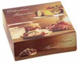 Caja de cartón para Tarta. Largo: 18 cm.: Amazon.es: Hogar