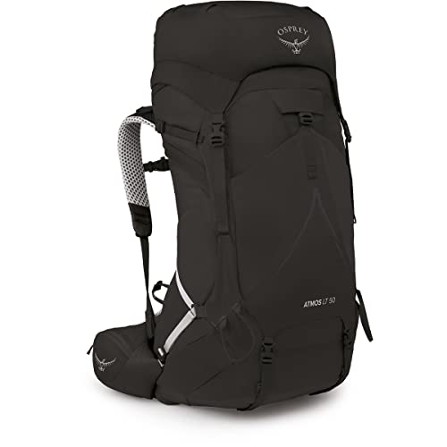 Osprey Atmos Herren Rucksack, 53L, Black, L/XL