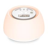 Vacnite Wake up light with full color dimming light and nature-sound alarm clorck
