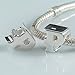 Hoobeads Authentic 925 Sterling Silver Letter Initial A-z Alphabet Beads Fits Pandora Bracelet Charms (P)