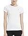 BALEAF Women's Short Sleeve Cool Feeling Running Shirt Mesh Back White Size S