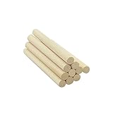 ammoon 10pcs Acoustic Violin Column Columna Sound-post Sound Post Spruce 70mm for 4/4 & 3/4 Violin