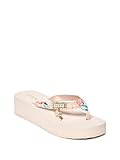 GUESS Factory Women's Myra Wedge Flip Flops