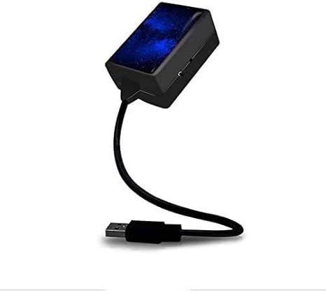 USB Gadgets - 360 Degree Rotary USB Rotating Star Light Car Star