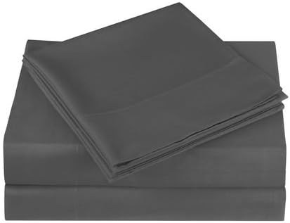 Best Seller Luxury Duvet Cover Set ( 3-PCs ) on Amazon! Egyptian Quality (Solid : Grey) - King/California King Size