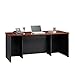 Sauder Via Executive Desk in Classic Cherry