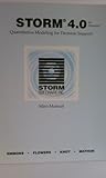 STORM 4.0 for Windows : Quantitative Modeling for Decision Support, Emmons, Hamilton and Flowers, A. Dale, 1893435156