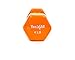 Yes4all PVC Dumbbells (Sold in Pair) (Orange 4 lbs)