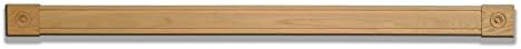 Pinecroft 7/8 in. x 6 in. x 96 in. Unfinished Oak Fluted Barn Door Mounting Board