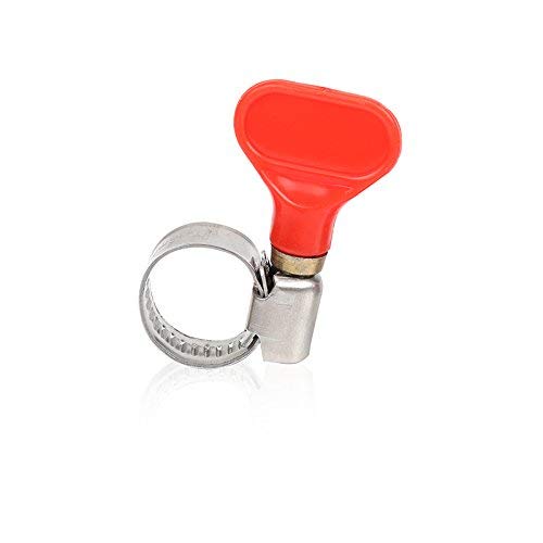 GLIDESTORE Worm Gear Clamp Stainless Steel for Home Brewing Plumbing Automotive and Mechanical Applications, Beer Line Clamps 10-16mm (0.39''-0.63'') (Pack of 15)
