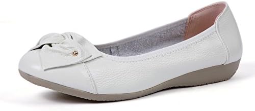 VenusCelia Women's Bows Dance Flat Shoe