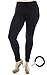 Seamless Full Length Plus Size Leggings for Women with EttelLut Hair Band