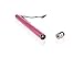 amPen New Hybrid Stylus for iPad 3, iPad 4, iPad Mini, iPhone 4s, iPhone 5, Nexus 7, Galaxy S4, HTC One (Pink) (with Replaceable Hybrid Tip)