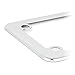 Grand General 60391 Chrome Plain Motorcycle License Plate Frame