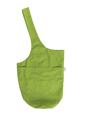 Yogiii Yoga Mat Bag | The Original YogiiiTote | Yoga Mat Tote Sling Carrier w/Large Side Pocket & Zipper Pocket | Fits Most Size Mats (Action Green)