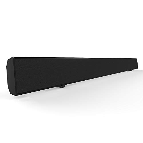 TV Sound Bar Bluetooth Sound Bars for TV Soundbar 30 Inch Home Theater System TV Sounds Bar Speakers(30Watt,for 30+” TV/Wired and Wireless Connection/3 Audio Mode/Wall Mountable)