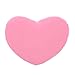 EA-STONE 30cm Multi-Colored Heart Shape Decorative Throw Pillow,Soft PP Cotton Cushion Stuffed Plush Toy for Sofa Office Home Decor Best Gift for Woman Girl (Pink)