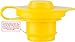 Mr. Yellow Cap 10pcs Gas Can Vents for Plastic Gas Cans - Yellow Plastic Can Vent Caps, Gas Breather Vent Kit for Blitz Gas Can, Gas Vent Cap for 5 Gallon Can Air Vent Kit for Gasoline & Water