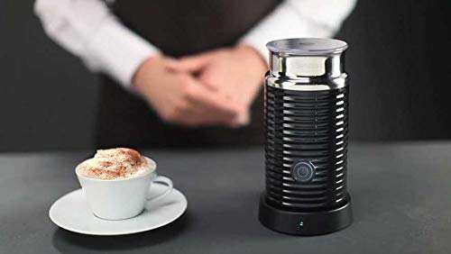 NESPRESSO Aeroccino 3 Milchaufschäumer, Elektrischer Milchaufschäumer für 120 ml cremigen Milchschaum und 240 ml heiÃe Milch, Schwarz – Bild 3