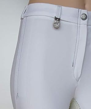Pikeur Damenreithose Lugana II mit Ziernaht Größe/Farbe 40 / Weiss