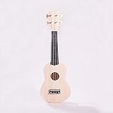 Balai DIY Ukulele Hawaii Ukulele Kit 21 Inch 4 String Make Your Own Ukulele Paintable Unfinished Uke Parent-Children Interaction Toy Handwork Support Painting for Kids Children Amateur(21 inch)