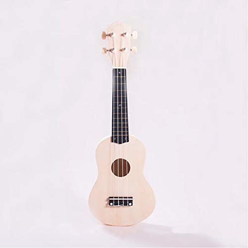Balai DIY Ukulele Hawaii Ukulele Kit 21 Inch 4 String Make Your Own Ukulele Paintable Unfinished Uke Parent-Children Interaction Toy Handwork Support Painting for Kids Children Amateur(21 inch)