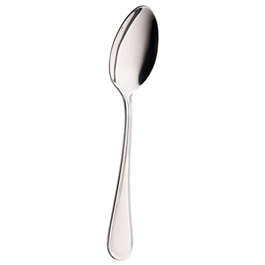 Utopia F26006 Dessert Spoon, Contemporary Cutlery, 18/10 Anser (Pack of 12)