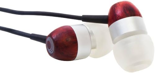 thinksound ts01 10mm In-Ear Headphone with Enhanced Bass and Passive Noise Isolation (Silver/Cherry)