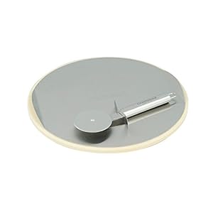 Campingaz Pizzasteen voor het Culinary Modular System met snijwiel, roestvrijstalen dienblad voor eenvoudig aanbrengen…