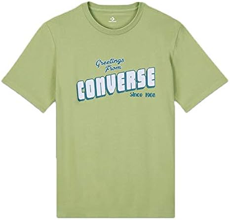 green converse shirt