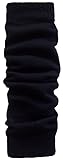 N'Ice Caps Girls Magic Stretch Knitted Leg Warmers (7-9yrs, Black)