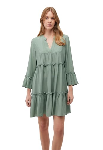 Mavi Mujer Woven Dress Vestido, Lily Pad, L