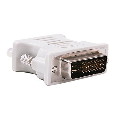 Dvi male 24+5 (dvi-i) to vga female adapter