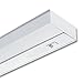 Lithonia Lighting UC 12E 120 SWR M6 1-Light 8W T5 Fluorescent Under Cabinet Light, 12-Inch