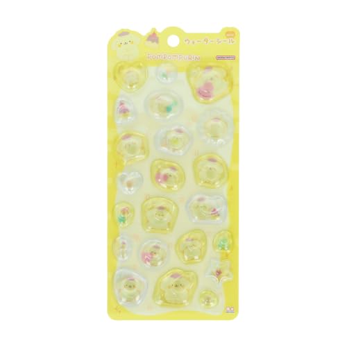 サンスター文具(Sun-Star Stationery) ポムポムプリン サンリオキャラクターズ グッズ シール ウォーターイン ラメ ウォーターシールmini S8819467