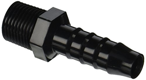 Lifegard Aquatics ARP175002 Male Pipe Thread X Barb Adapter for Aquarium Filter, 1/2-Inch