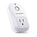 Smart Plug, RockBirds Wi-Fi Smart Socket Outlet US Plug, No Hub Required, Timing Function, Works with Alexa, Control Lights and Appliances From Your Phone(1 Pack)