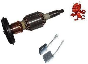Rotor Inducido Colector Rotor para Bosch GSH 11 E + 1 Juego Escobillas de  carbón : Amazon.es: Bricolaje y herramientas