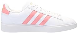 adidas Women's Grand Court 2.0 Sneaker, White/Semi