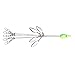 Corki 5 Arms Alabama Umbrella Rig Fishing Lure Bait Rigs with Barrel Swivels for Bass Lures