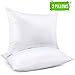 Adoric Pillows, Pillows for Sleeping (2-Pack) Down Alternative Bed Pillows 100% Cotton, Hypoallergenic & Dust Mite Resistant (White, Standard Size)