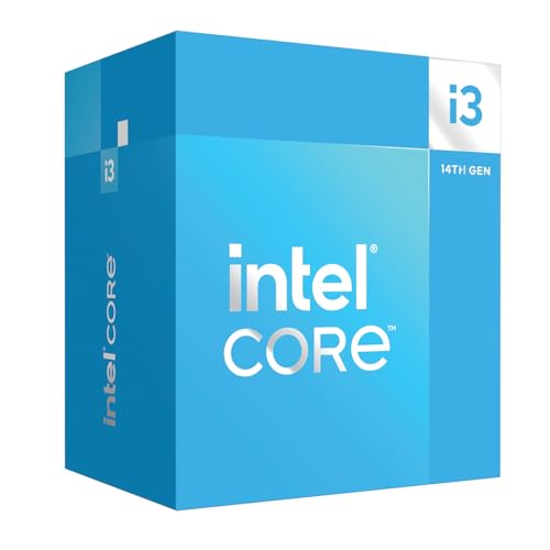 Intel® Core™ i3 Desktop-Prozessor 14100 4 Kerne (4 P-cores und 0 E-cores) bis zu 4,7 GHz