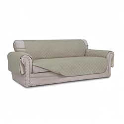 Easy-Going Reversible Oversized Couch Cover for 3