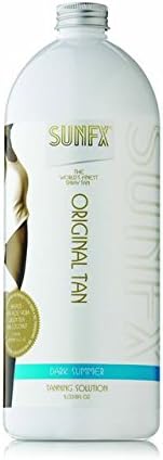 SunFX Original Tan Spray Tanning Solution (1L/33.8 fl oz, DARK SUMMER)