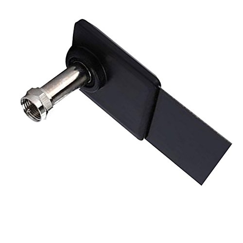 image for UTP Black Plastic Digital Antenna Clear TV Key US HD Satellite Indoor 