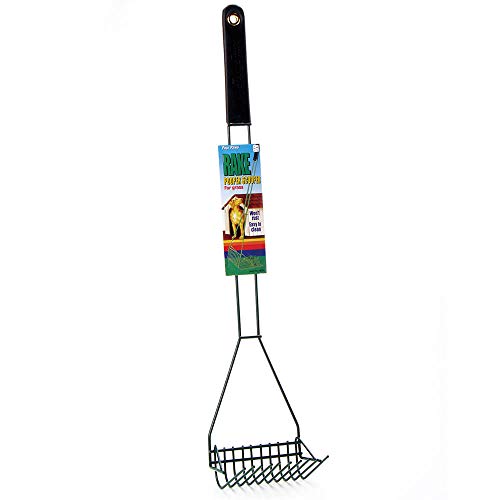 Four Paws Wire Rake Dog Scooper for Grass