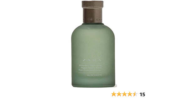 Amazon.com: Zara 8.0 Eau De Toilette 3.4 fl.oz. : Belleza y Cuidado Personal