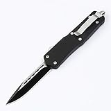 OTF Safety Knife Double Action Black